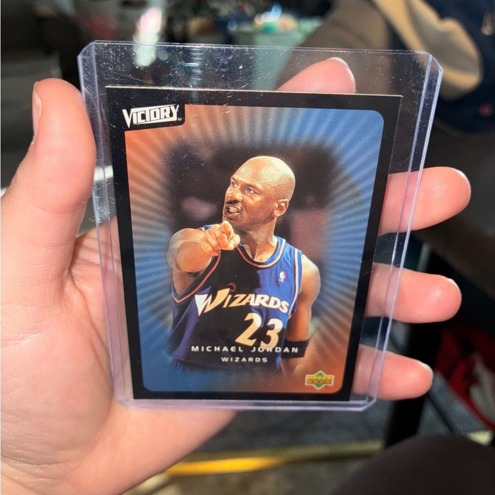 Micheal Jordan victory 2003 basketball trading card